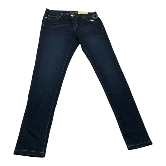 Jeans Skinny By Michael By Michael Kors In Blue Denim, Size: 4