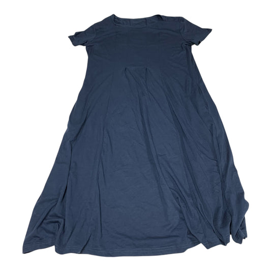 Dress Casual Midi By Clothes Mentor In Blue, Size: Xl