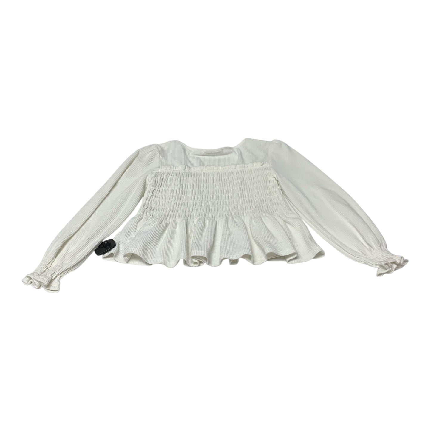 Top Long Sleeve By Altard State In White, Size: S