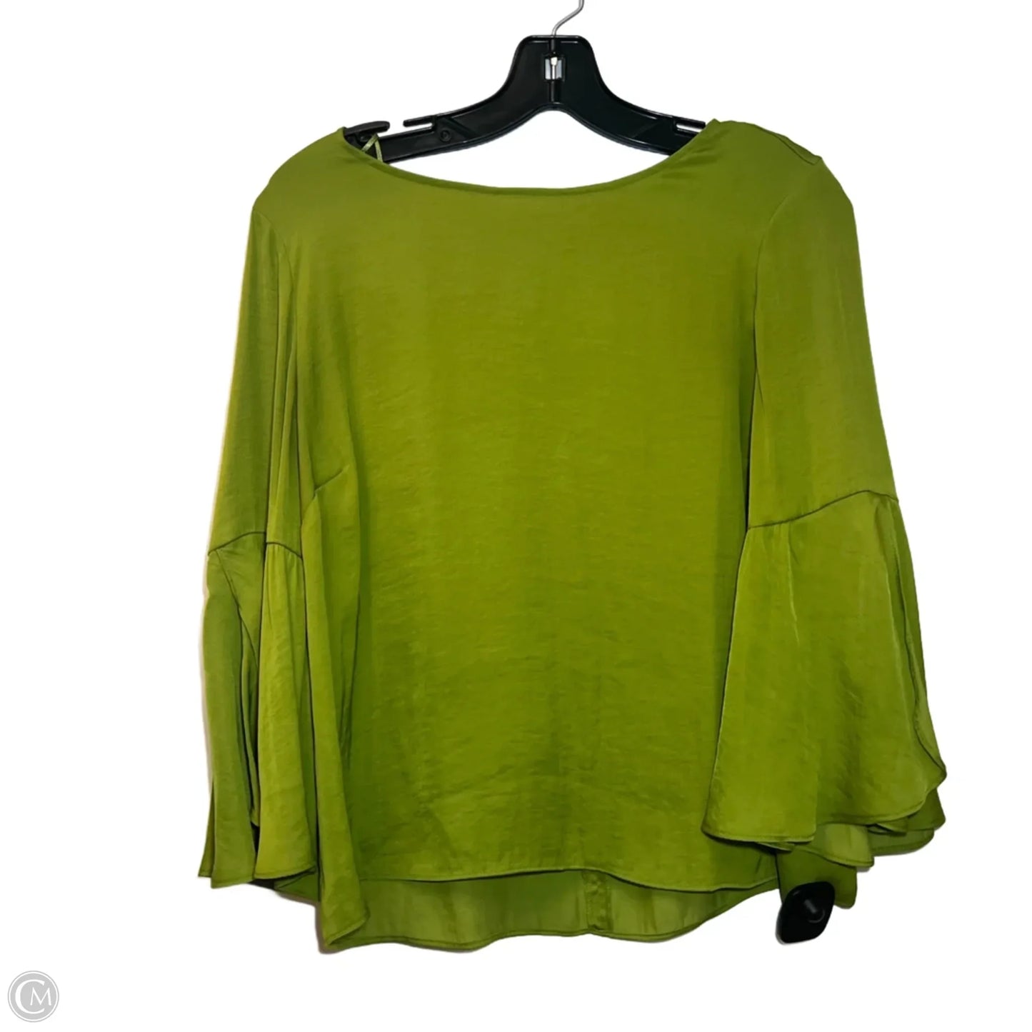 Top Long Sleeve By Vince Camuto In Green, Size: S
