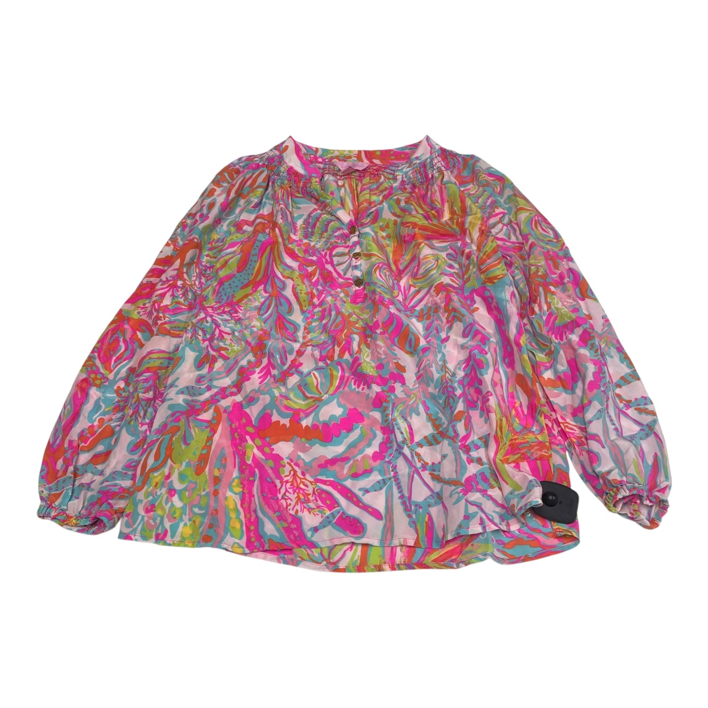 Blouse Designer By Lilly Pulitzer In Multi-colored, Size: S