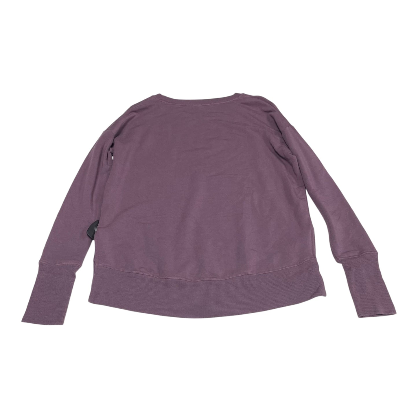 Athletic Top Long Sleeve Crewneck By Athleta In Purple, Size: Xs