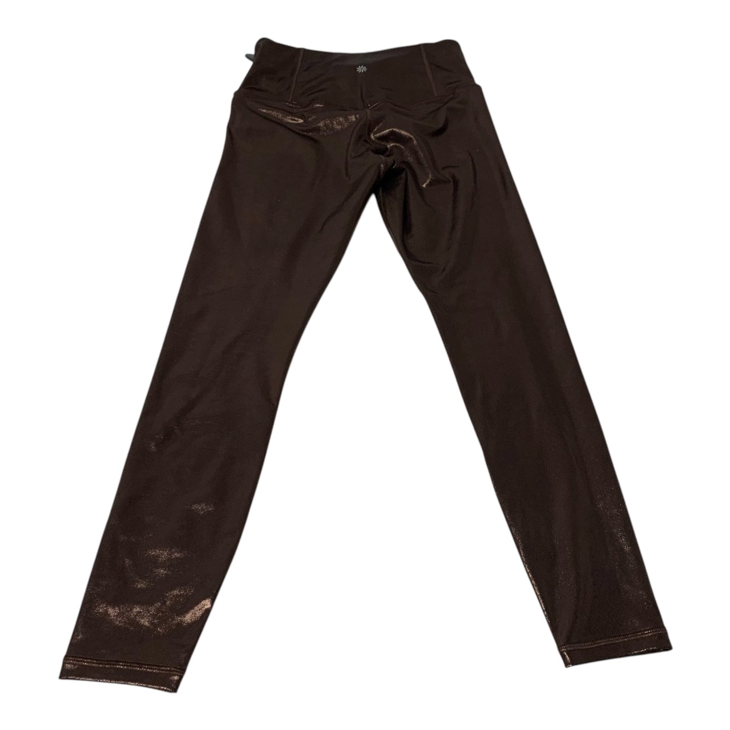 Athletic Leggings By Athleta In Bronze, Size: S