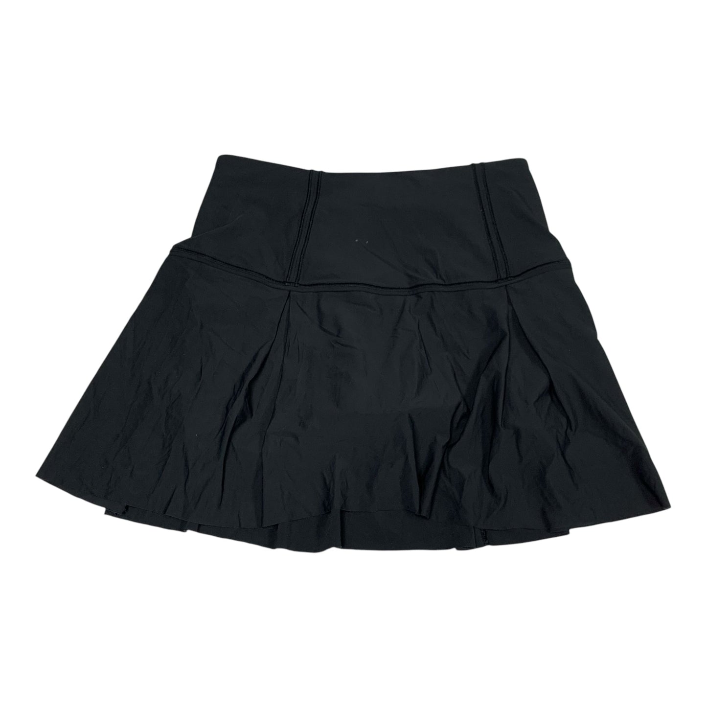 Athletic Skort By Lululemon In Black, Size: S