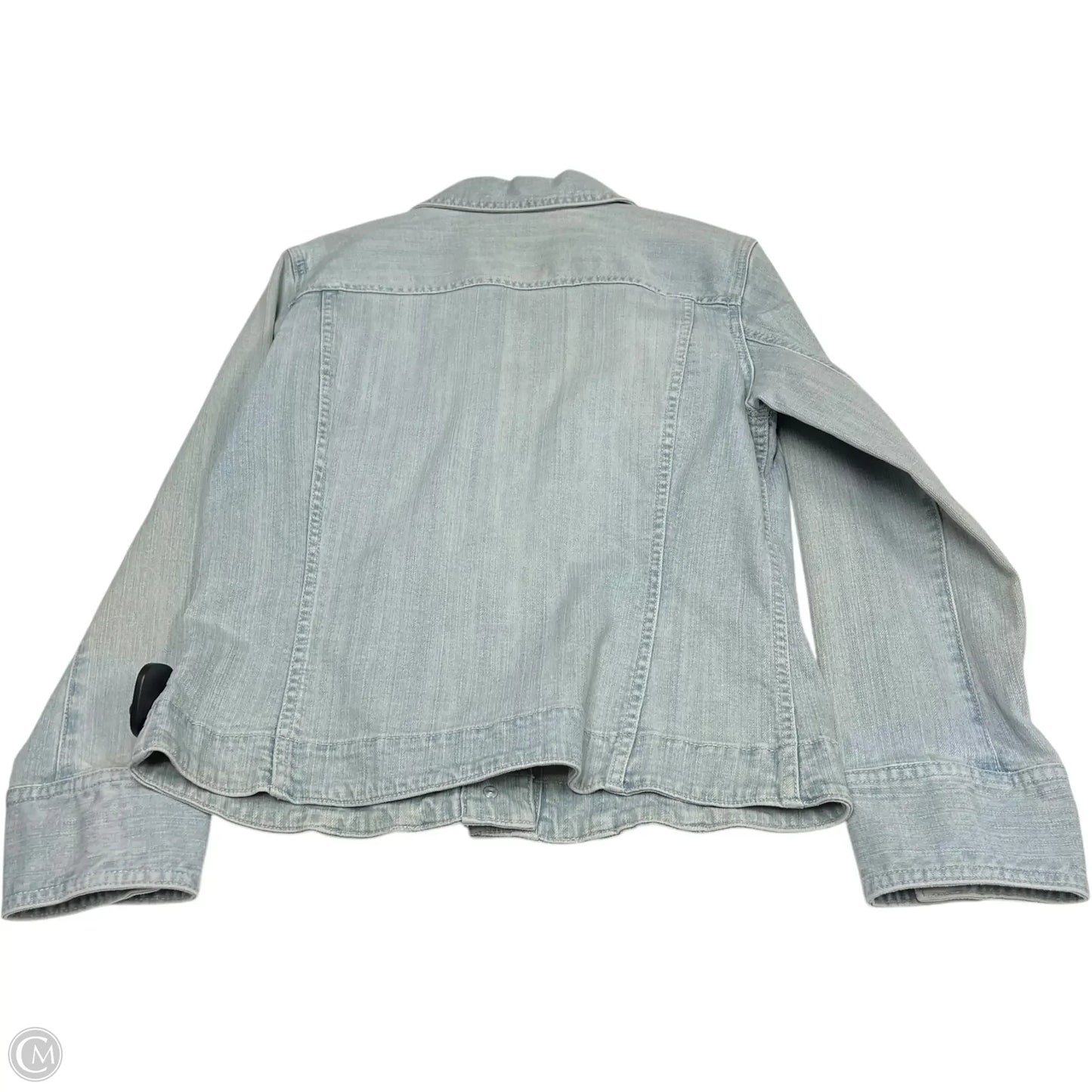 Jacket Denim By Chicos In Blue Denim, Size: S