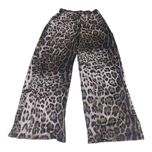 Pants Lounge By Clothes Mentor In Animal Print, Size: S