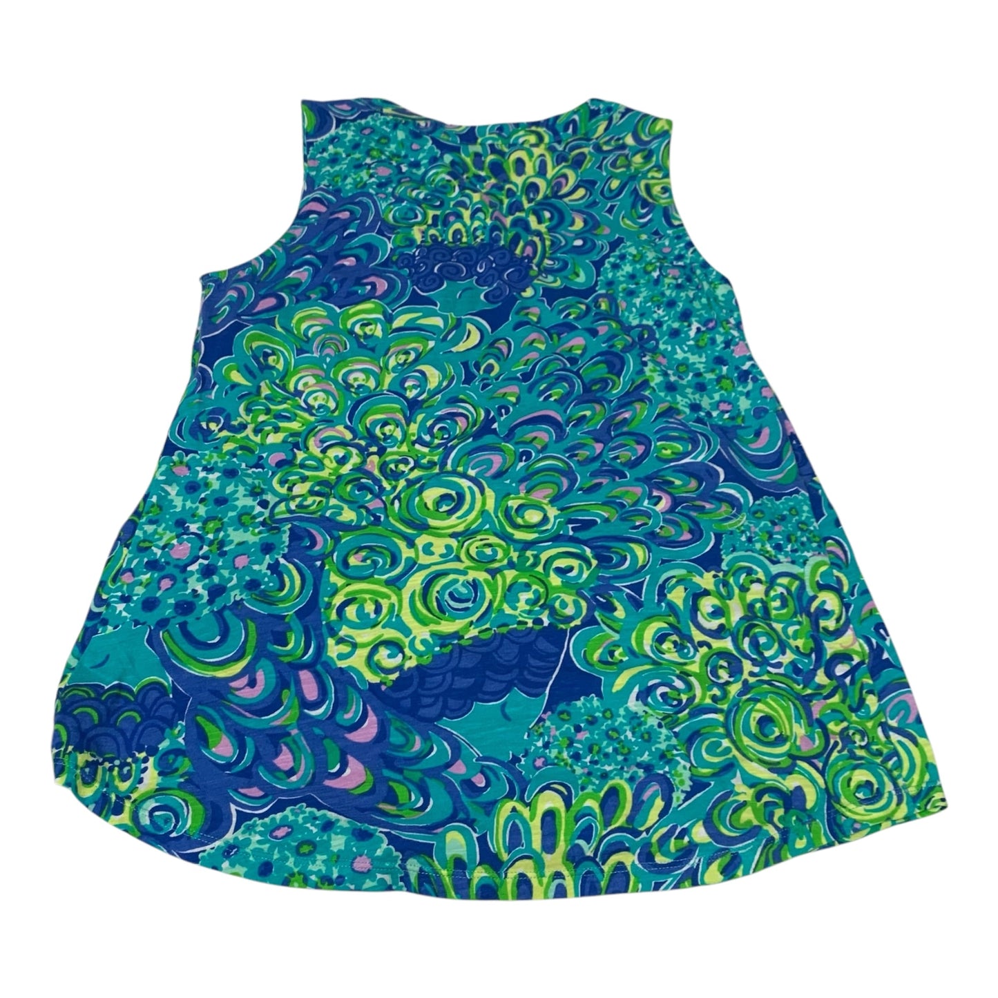 Top Sleeveless Designer By Lilly Pulitzer In Blue, Size: M