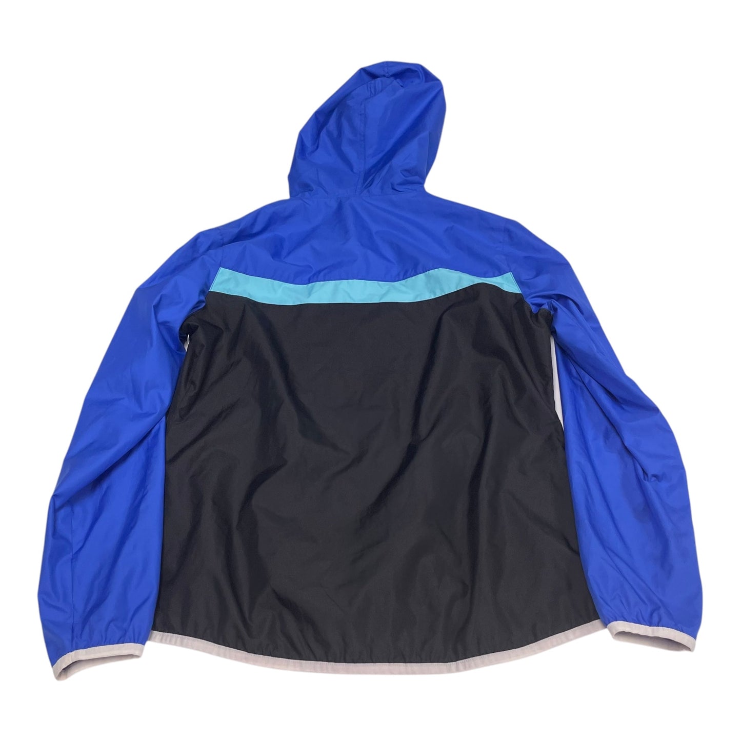 Athletic Jacket By Fila In Black & Blue, Size: S