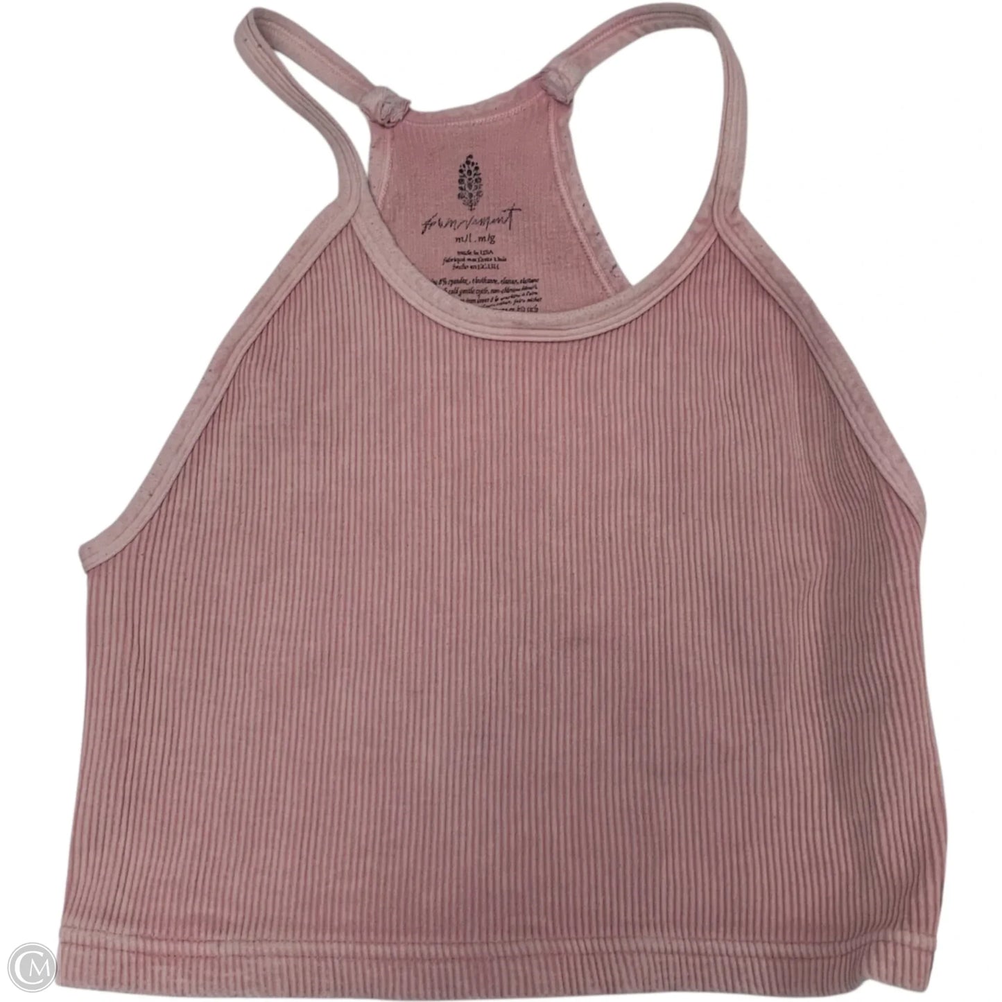 Tank Top By Free People In Pink, Size: M