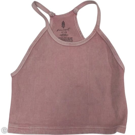 Tank Top By Free People In Pink, Size: M
