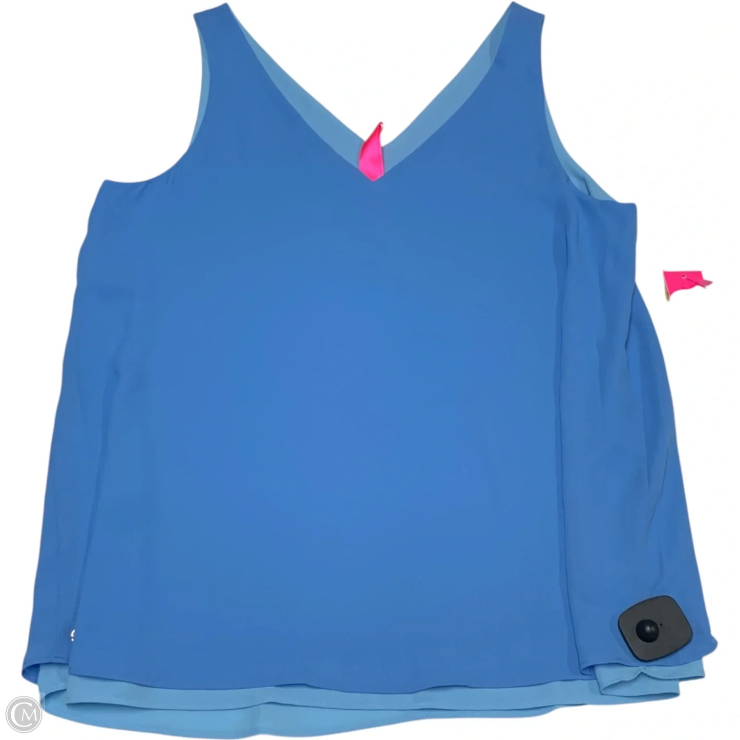 Blouse Designer By Lilly Pulitzer In Blue, Size: M