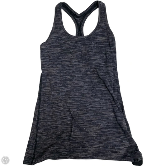 Athletic Tank Top By Lululemon In Grey, Size: S