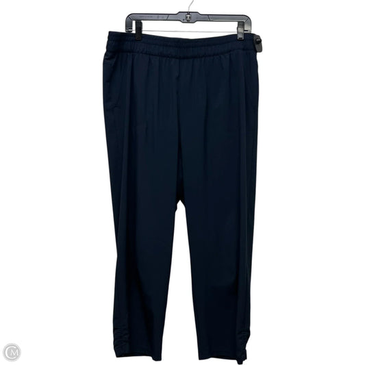Athletic Pants By Talbots In Navy, Size: L