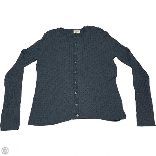 Cardigan Designer By Neiman Marcus In Grey, Size: M