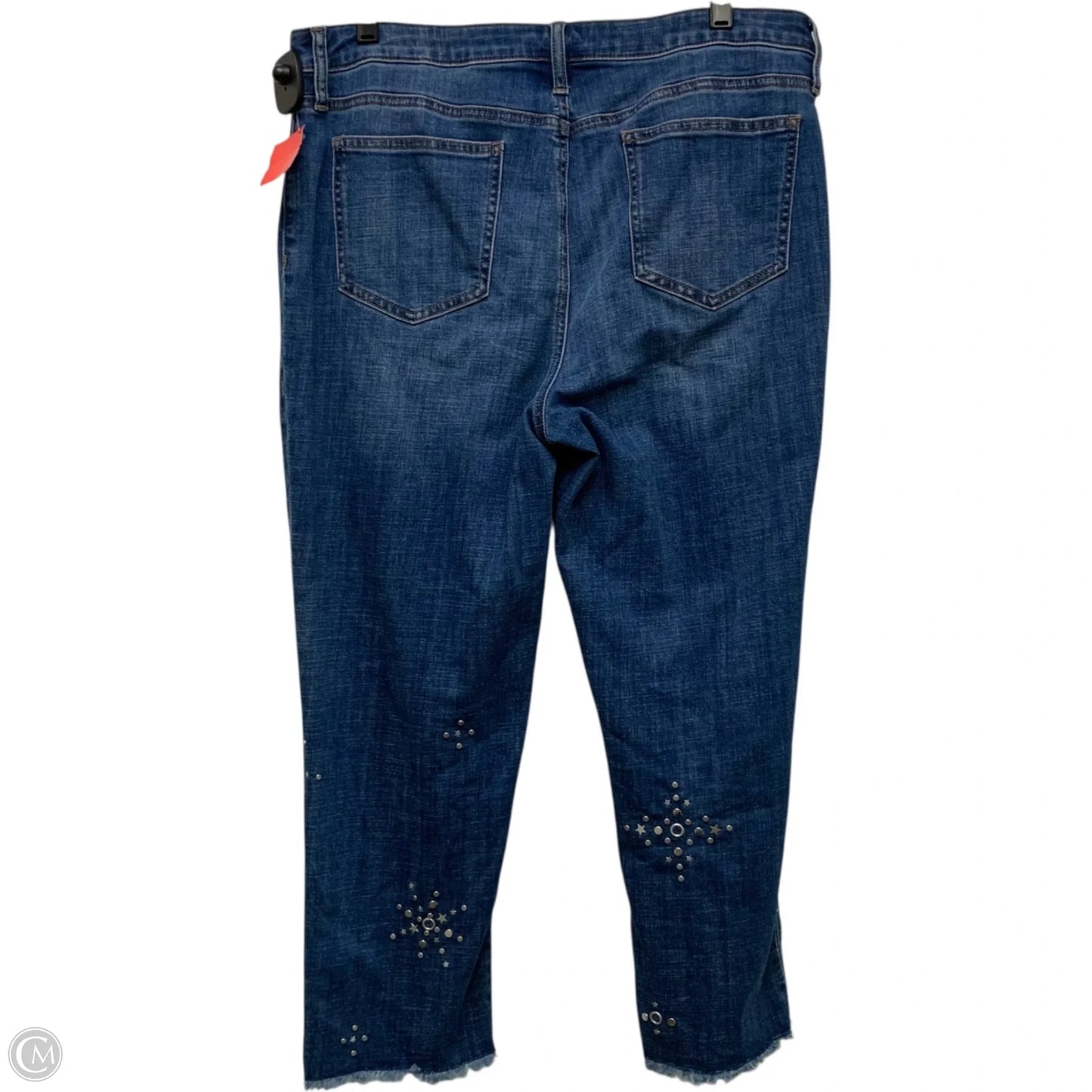 Jeans Skinny By Chicos In Blue Denim, Size: 12