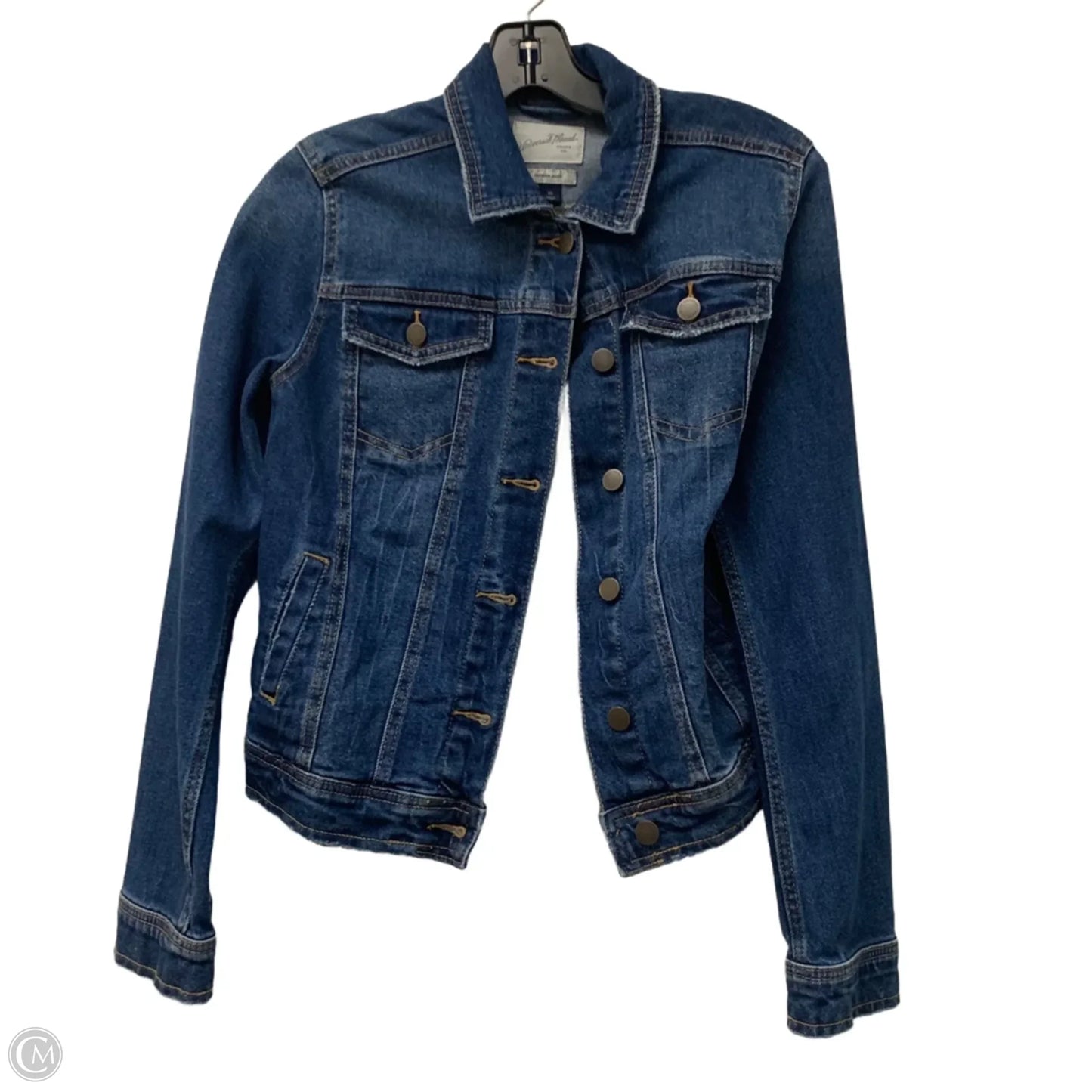 Jacket Denim By Universal Thread In Blue Denim, Size: Xs