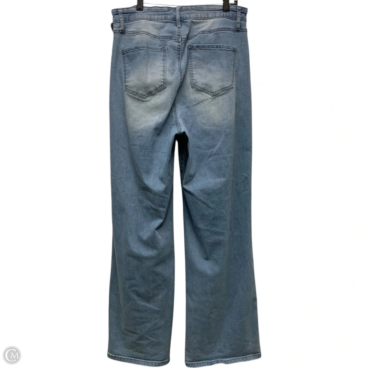 Jeans Wide Leg By A Beautiful Soul In Blue Denim, Size: 14