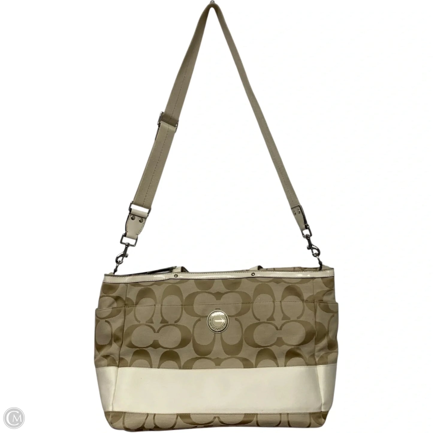 Diaper Bag Designer By Coach, Size: Large