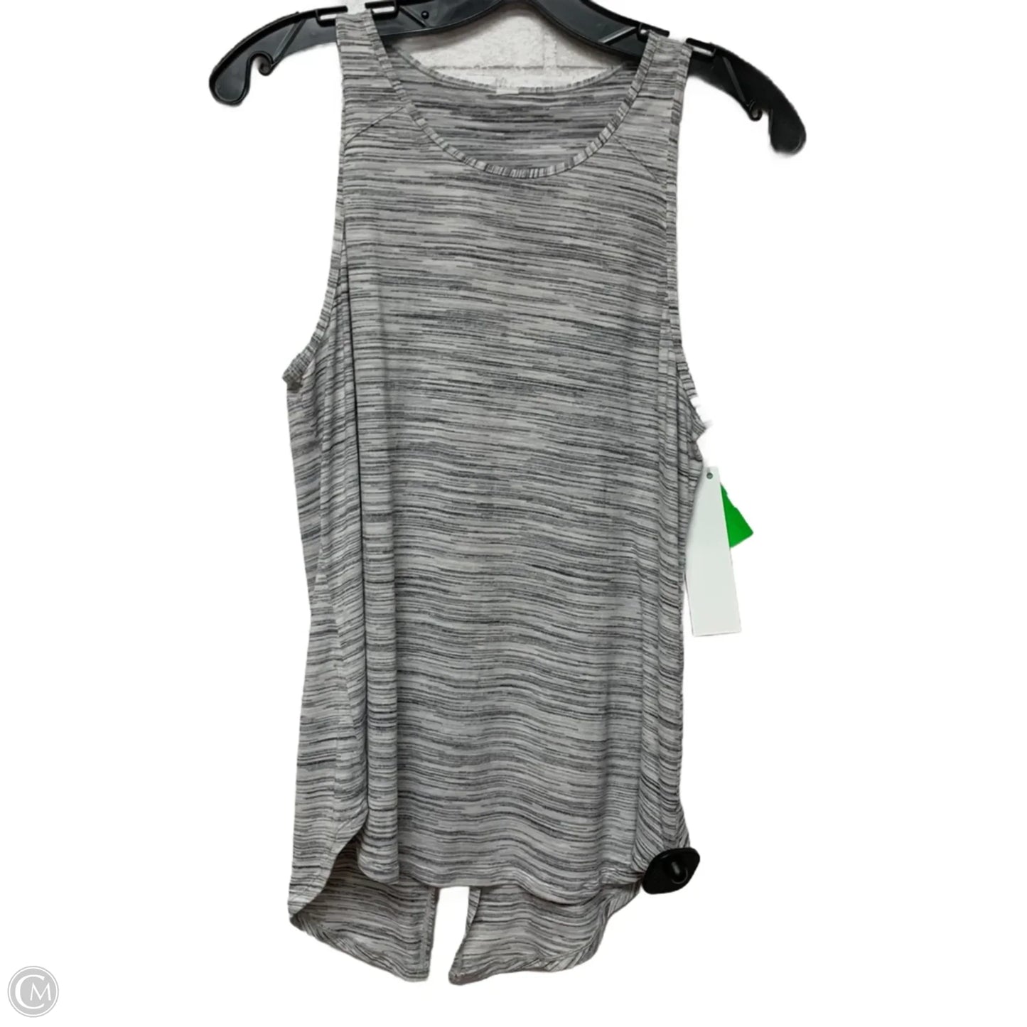 Athletic Tank Top By Lululemon In Grey, Size: M