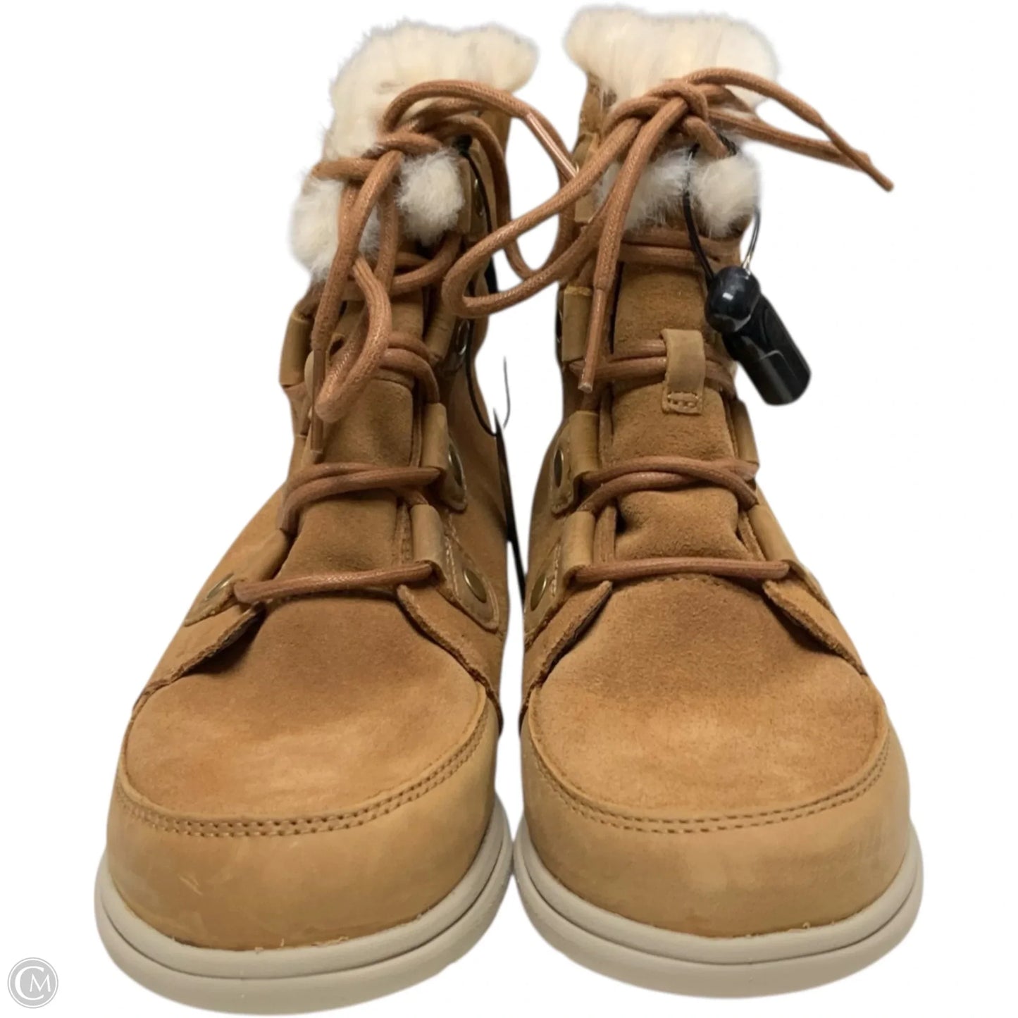 Boots Snow By Sorel In Brown & Cream, Size: 7