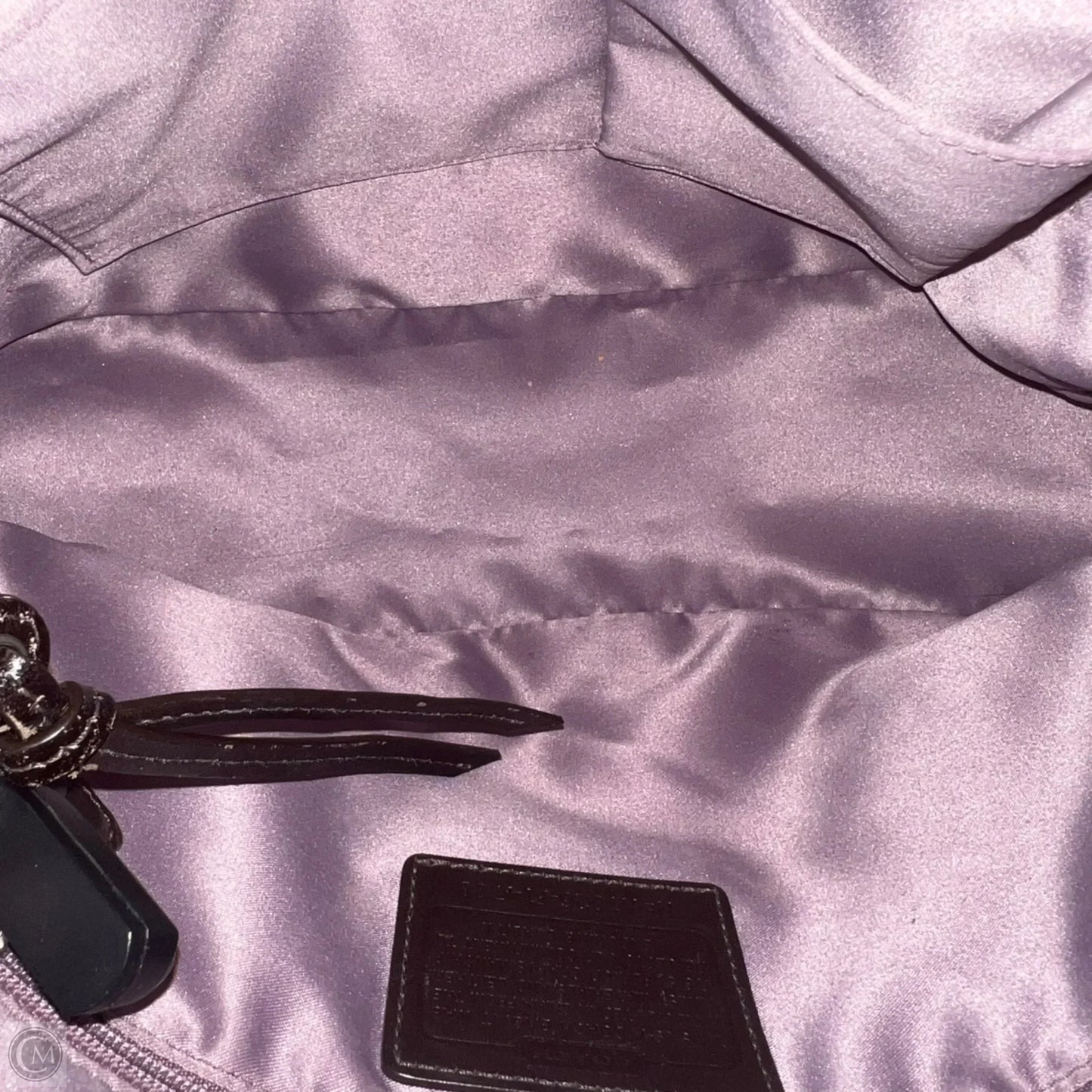 Handbag Designer By Coach, Size: Medium