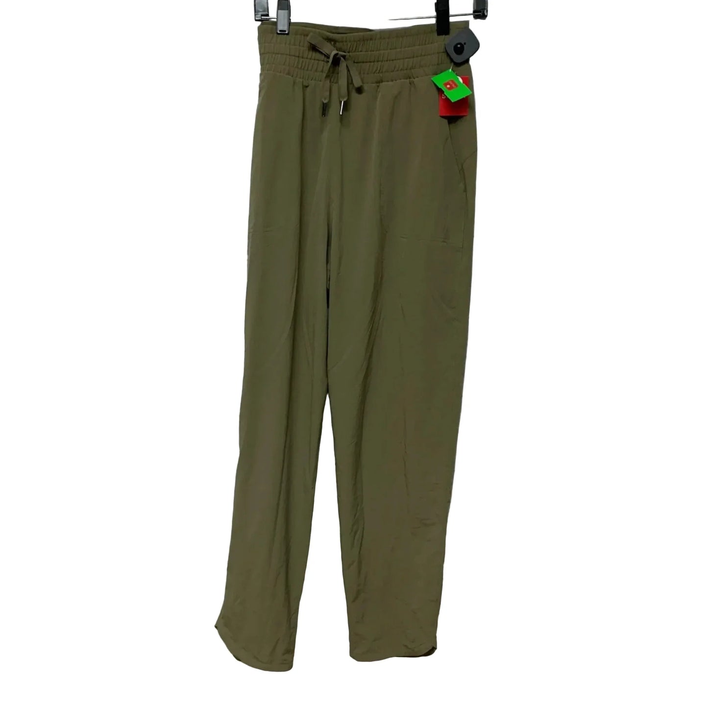 Athletic Pants By Spanx In Green, Size: L