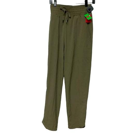 Athletic Pants By Spanx In Green, Size: L