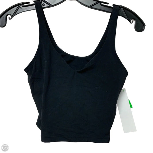 Athletic Bra By Lululemon In Black, Size: Xs