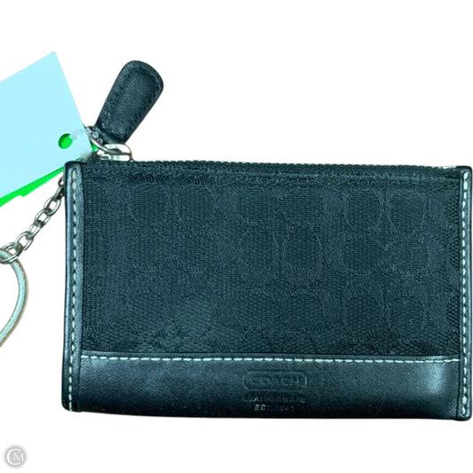 Coin Purse Designer By Coach, Size: Small