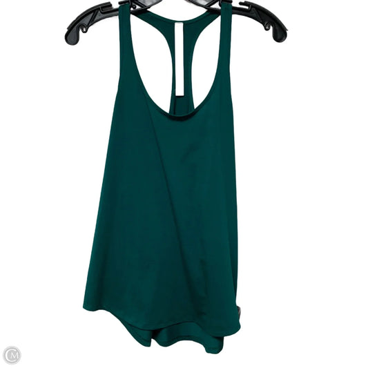 Athletic Tank Top By Lululemon In Green, Size: S