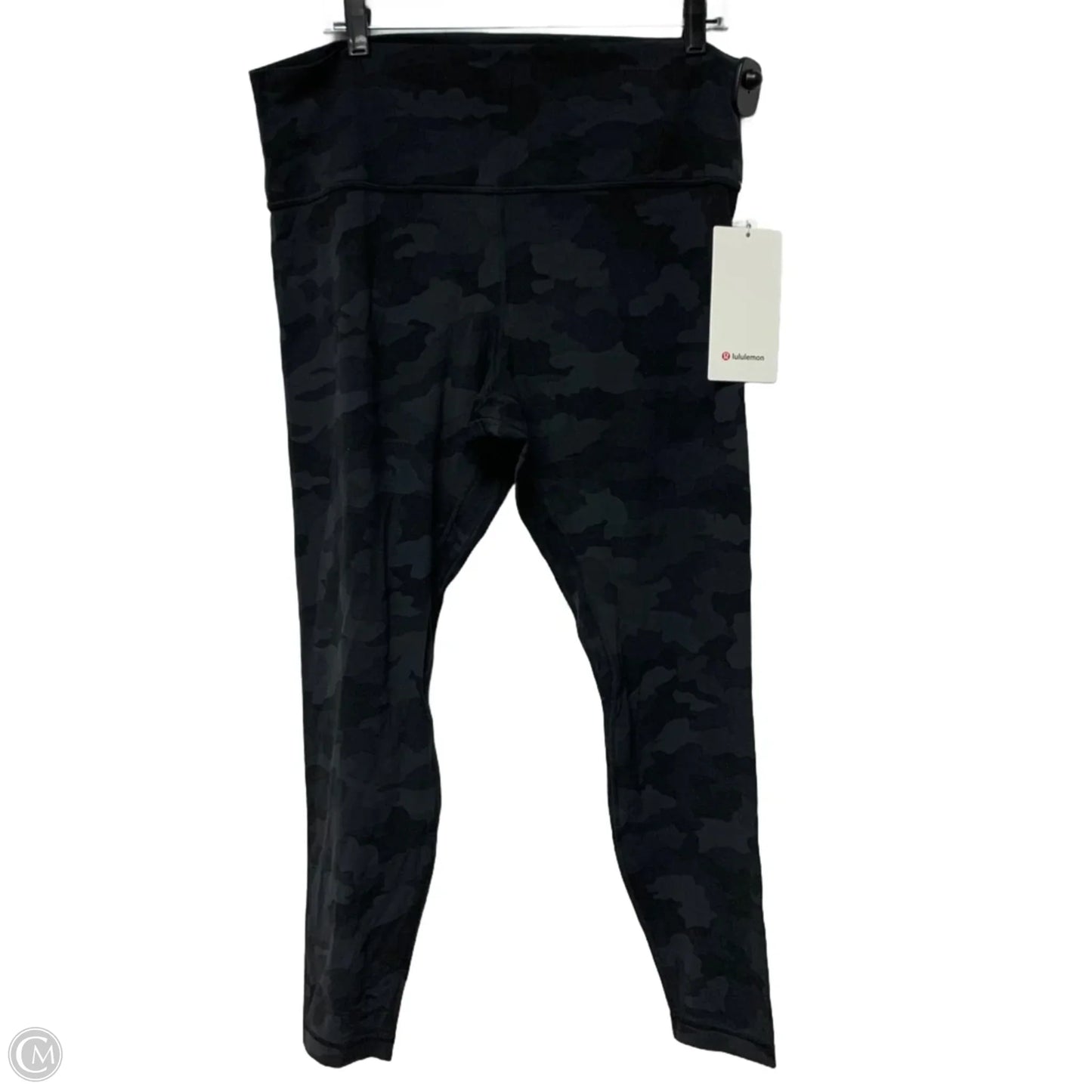 Athletic Leggings By Lululemon In Camouflage Print, Size: 1x