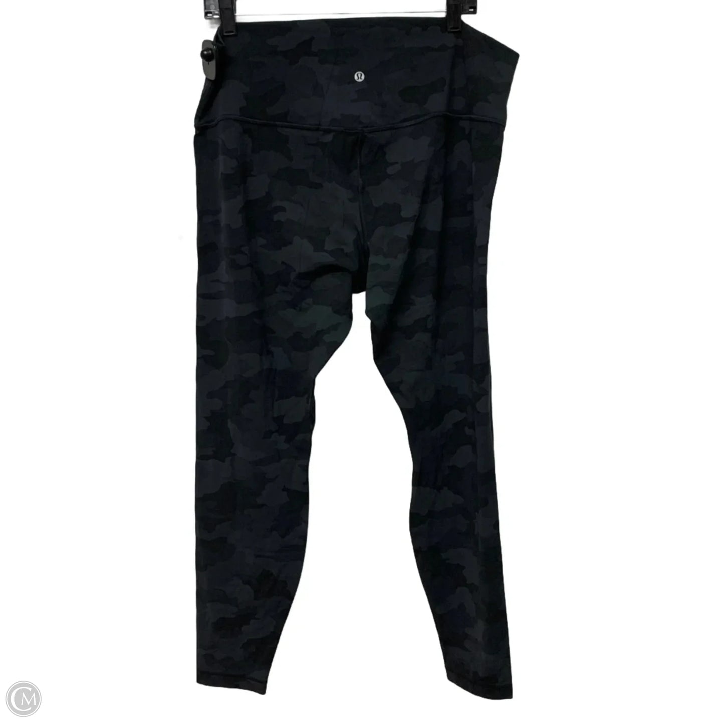 Athletic Leggings By Lululemon In Camouflage Print, Size: 1x