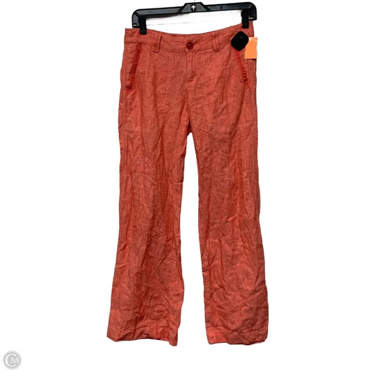 Pants Linen By Pilcro In Pink, Size: 0