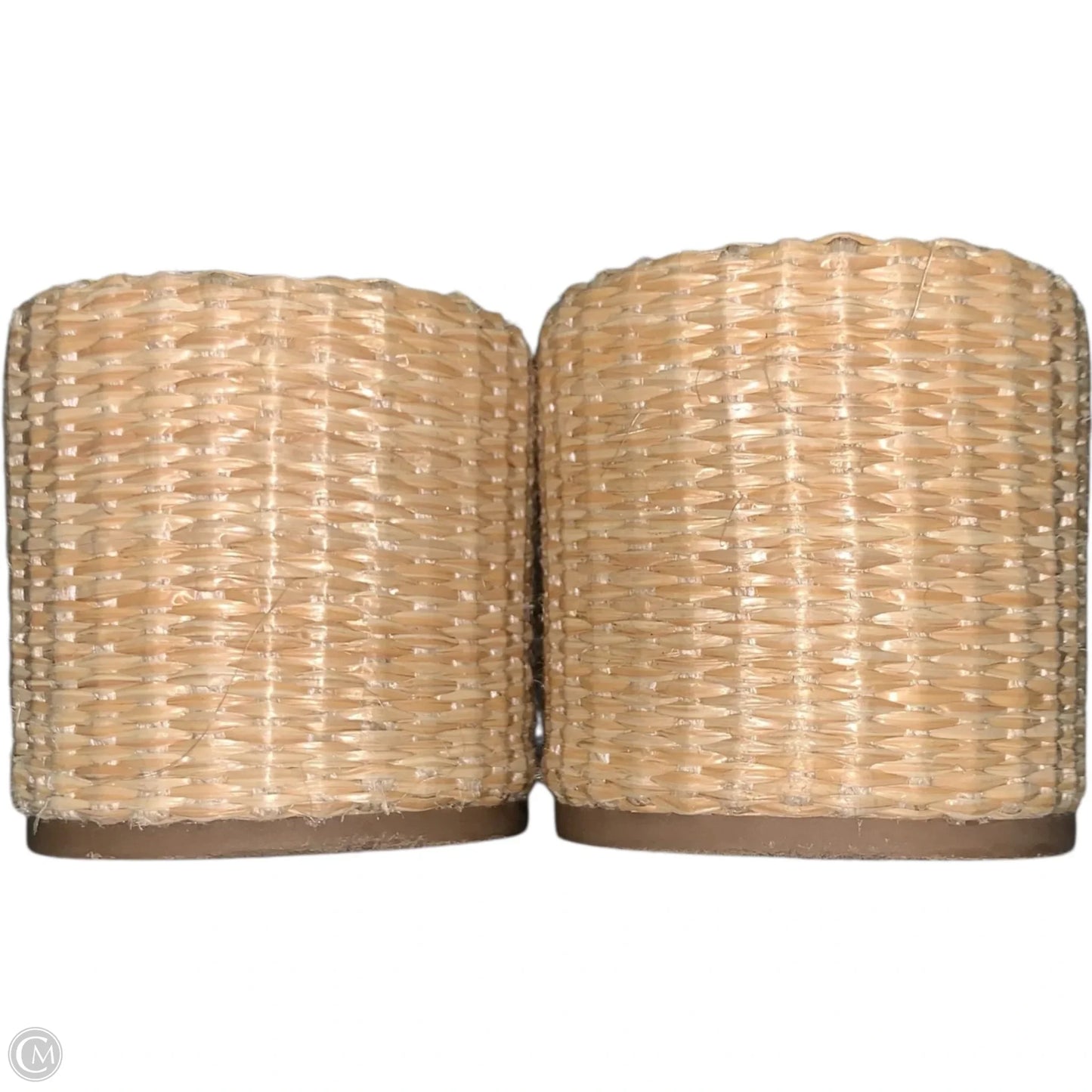 Sandals Heels Platform By Universal Thread In Tan & White, Size: 9.5