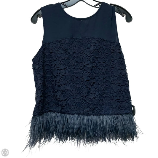 Top Sleeveless By Greylin In Navy, Size: M