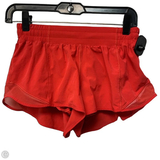Athletic Shorts By Lululemon In Red, Size: S