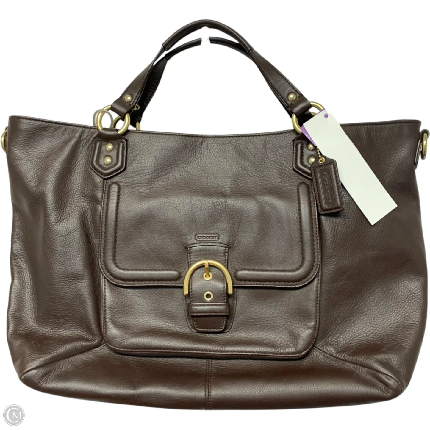 Handbag Designer By Coach, Size: Large