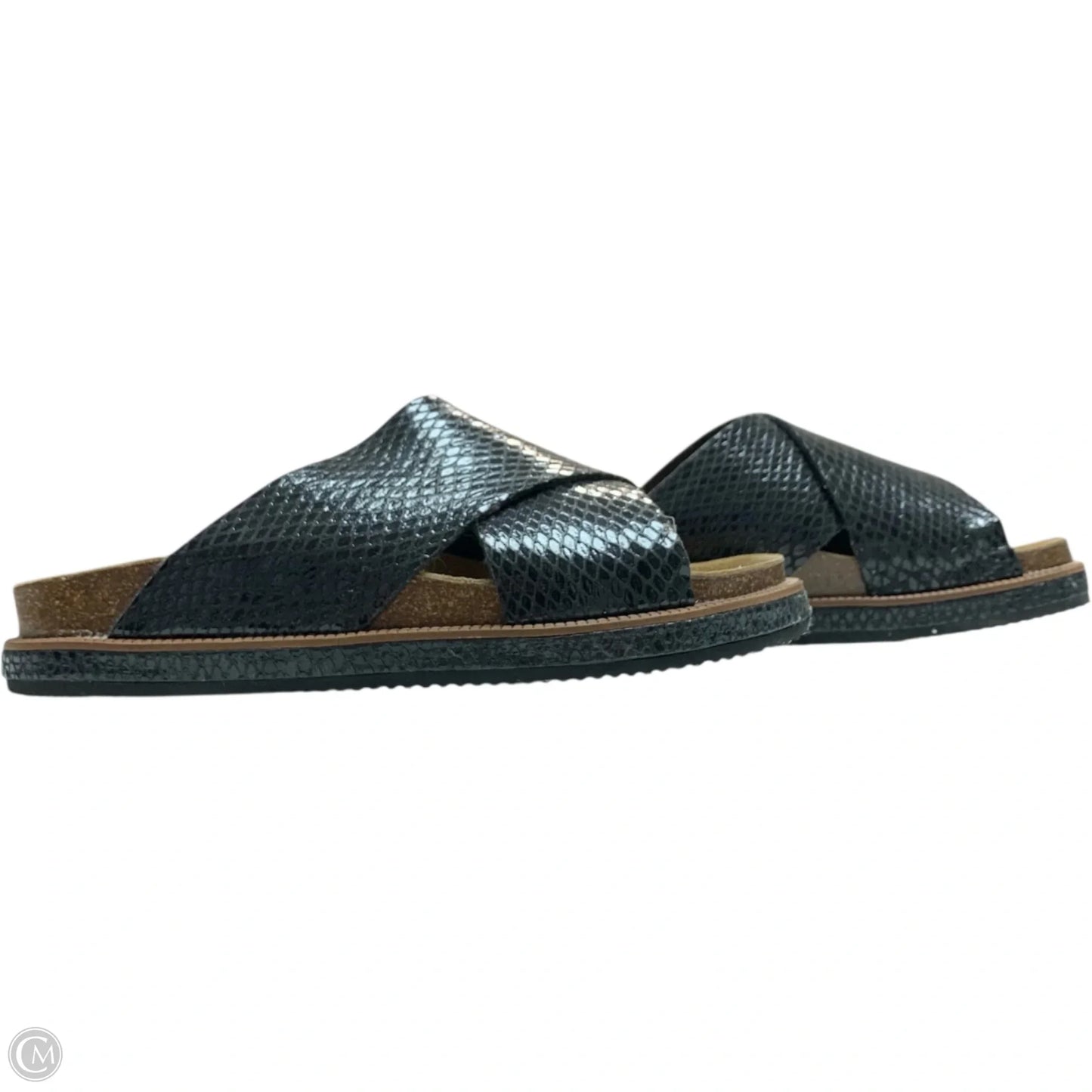 Sandals Flats By Free People In Black & Brown, Size: 7.5