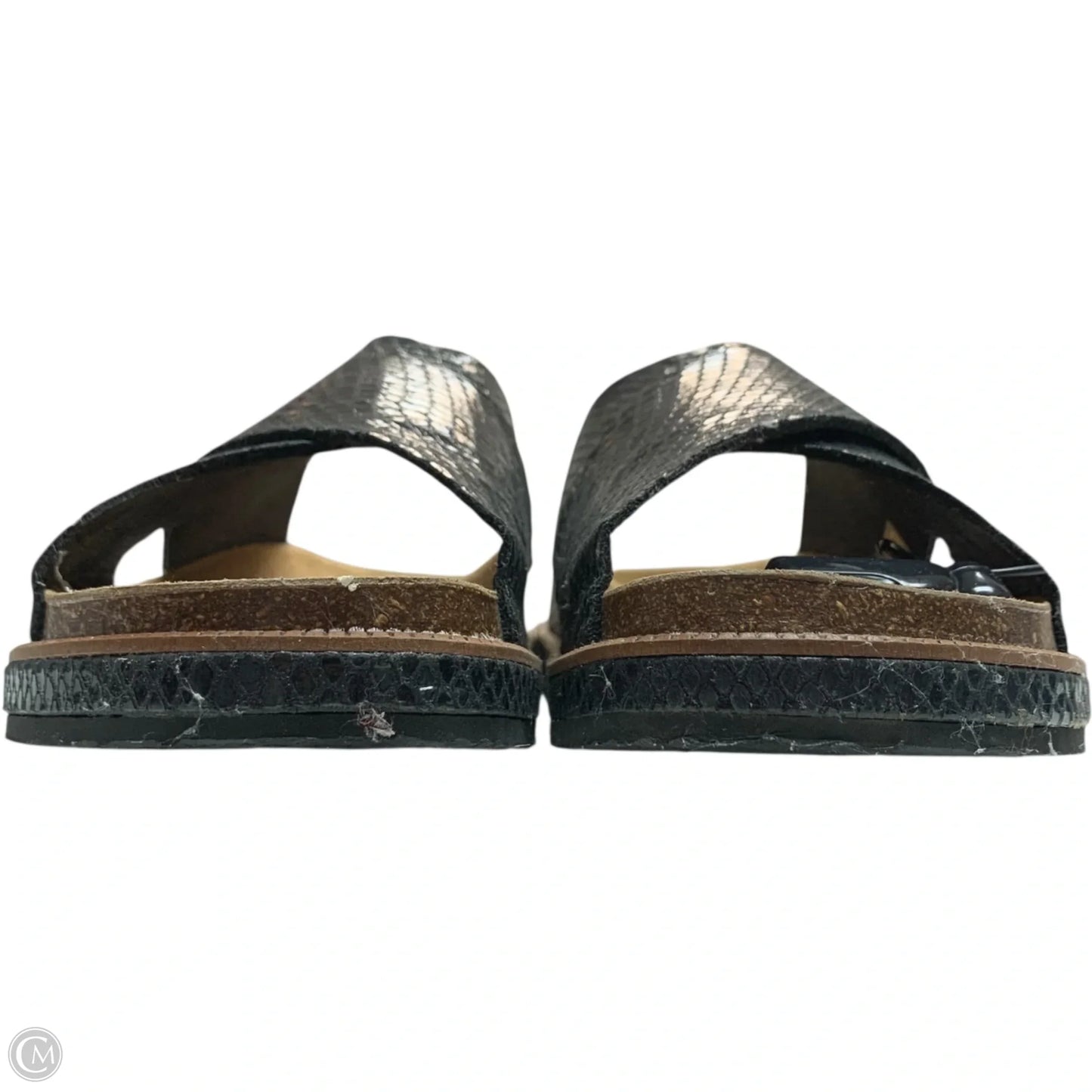 Sandals Flats By Free People In Black & Brown, Size: 7.5