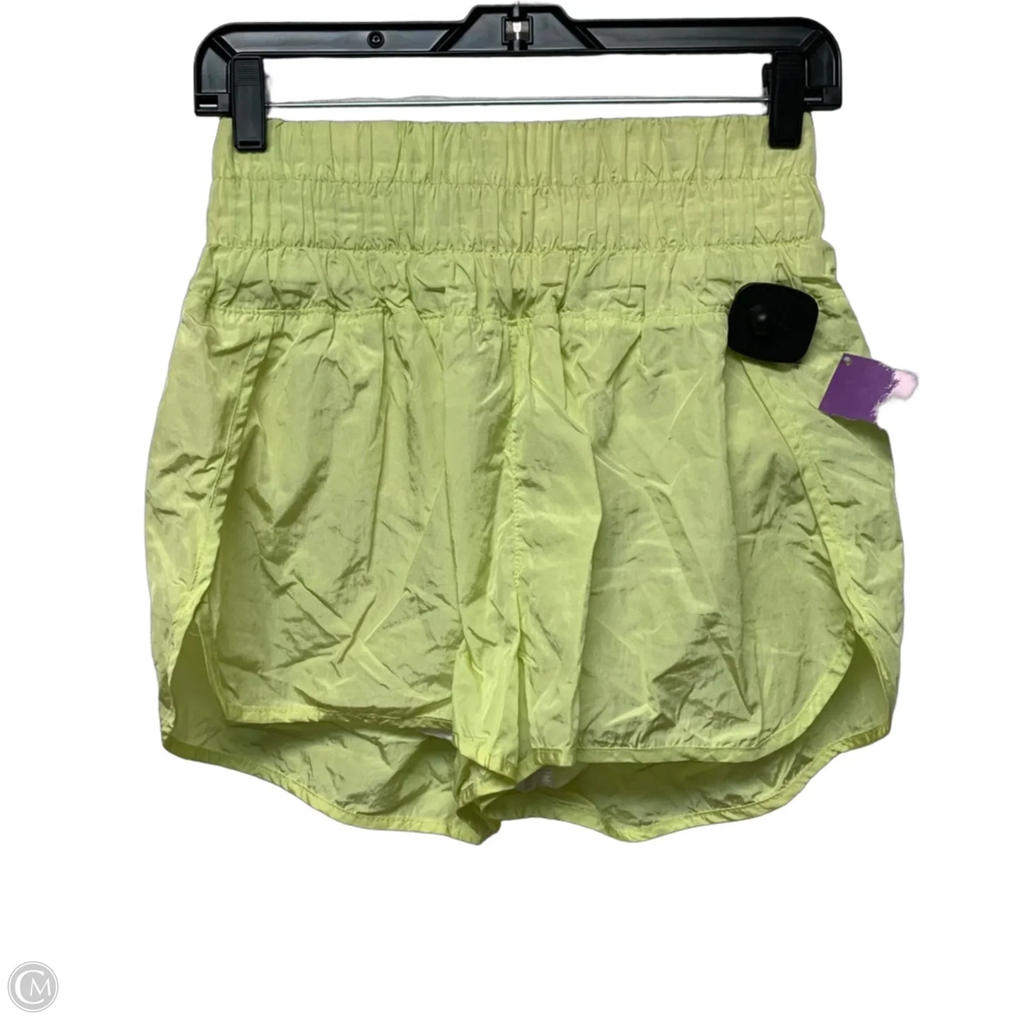 Athletic Shorts By Free People In Yellow, Size: L