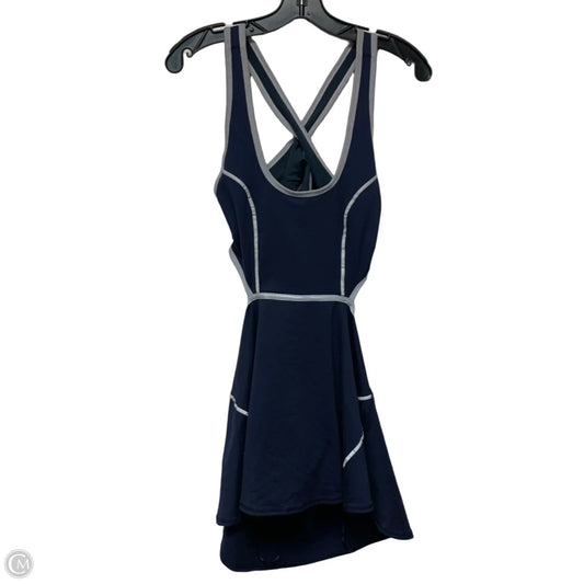 Athletic Dress By Free People In Blue & Silver, Size: M