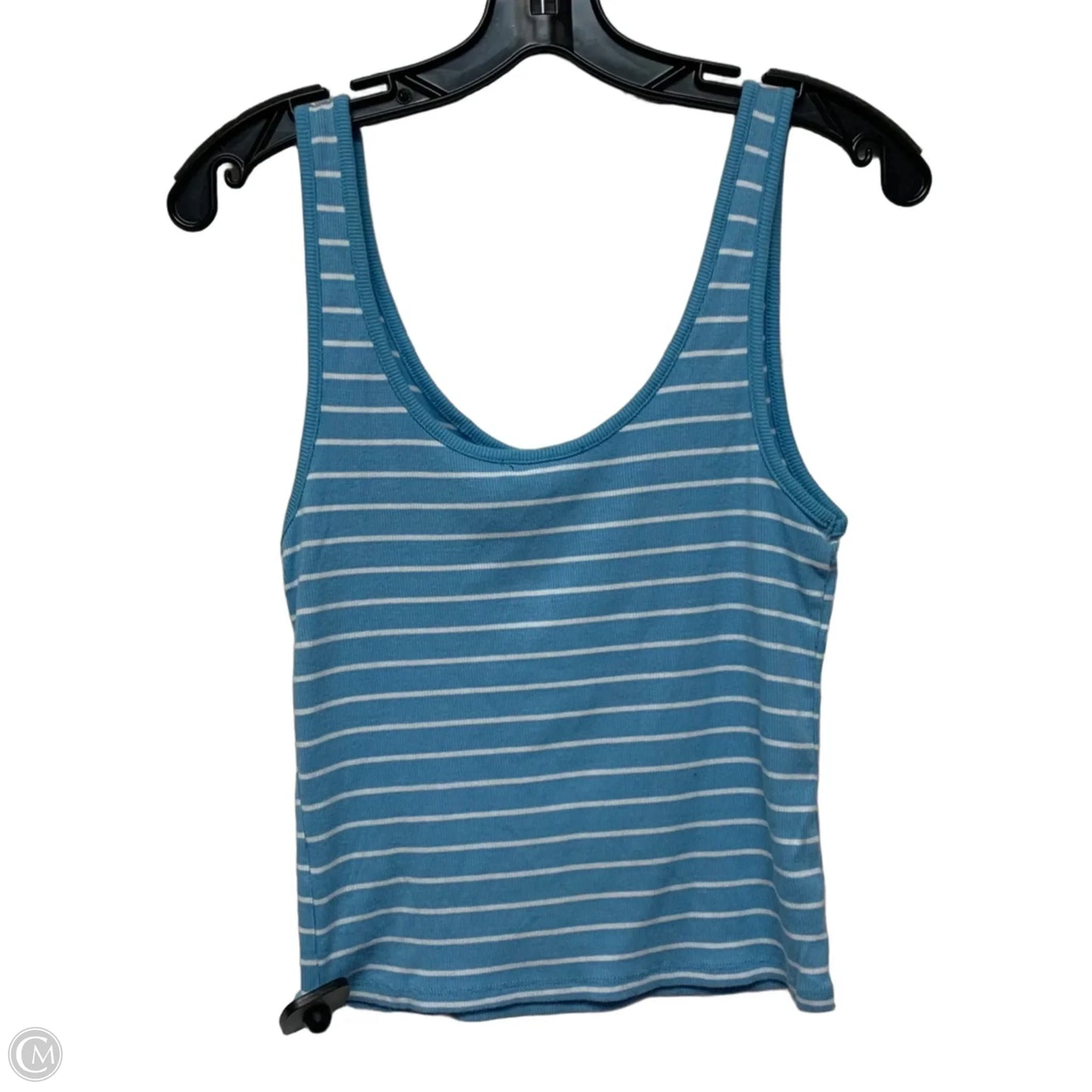 Tank Top By Ambiance Apparel In Striped Pattern, Size: L