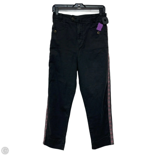 Jeans Boyfriend By Anthropologie In Black Denim, Size: 8