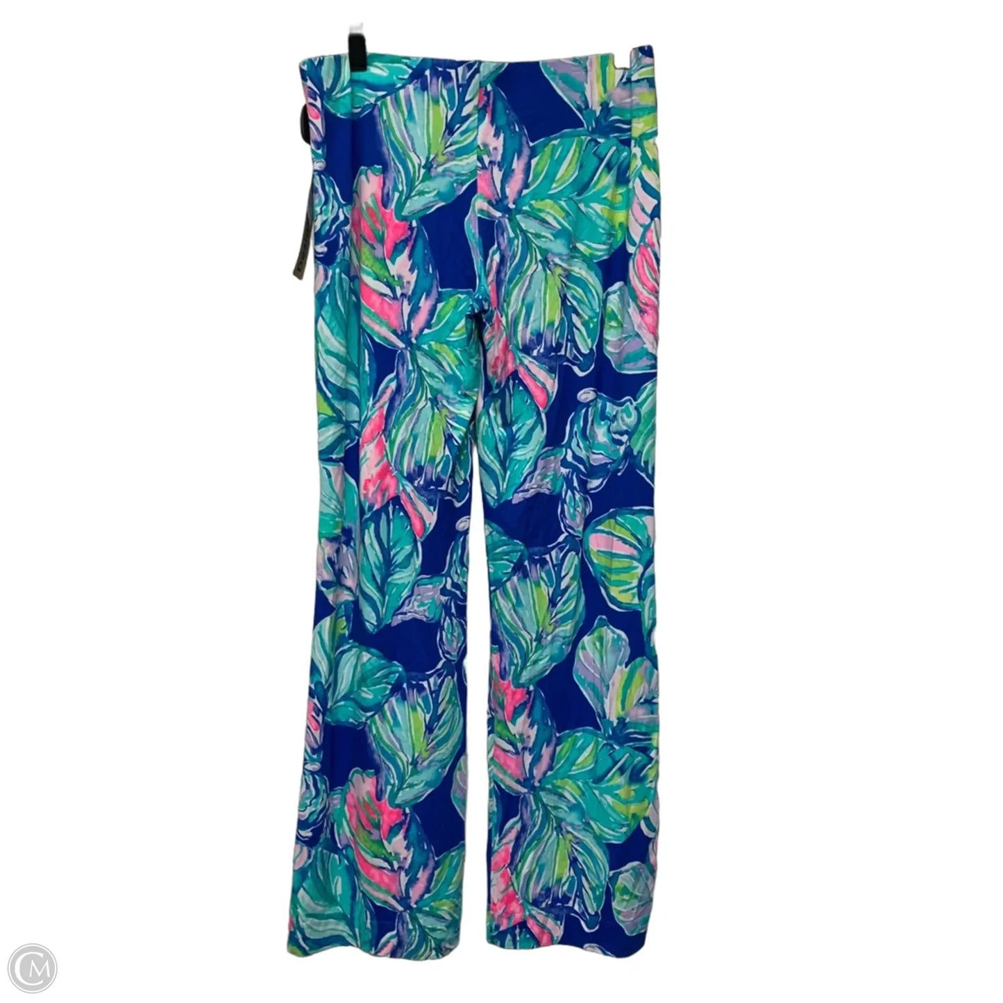 Pants Designer By Lilly Pulitzer In Blue & Green, Size: M