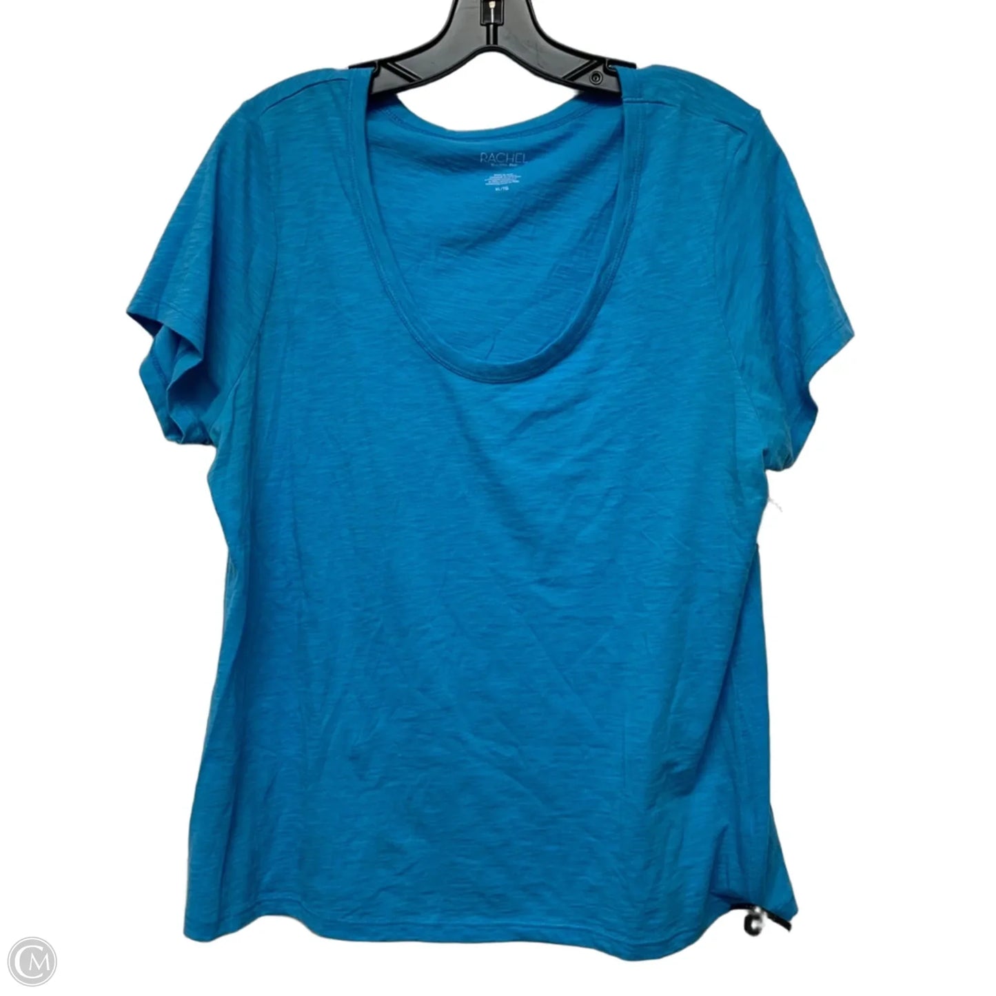 Top Short Sleeve Basic By Rachel Roy In Blue, Size: Xl