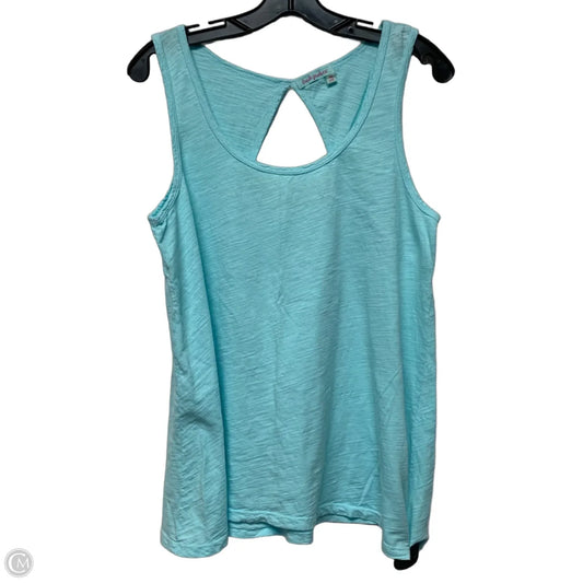 Top Sleeveless By Fresh Produce In Teal, Size: M