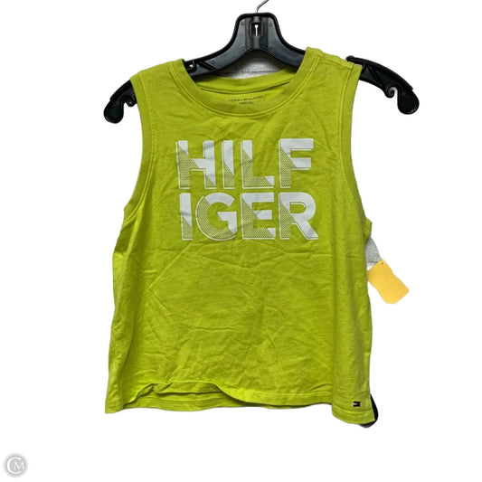 Athletic Tank Top By Tommy Hilfiger In Green, Size: Xl