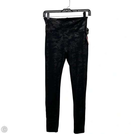 Athletic Leggings By Spanx In Black, Size: M