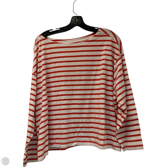 Top Long Sleeve By Old Navy In Striped Pattern, Size: 2x