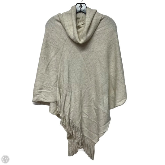 Poncho By Versona In Cream, Size: Osfm